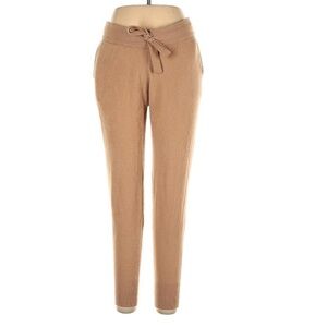 🌺NAADAM 100% Cashmere Camel Tan Drawstring Soft Joggers with pockets Large🌺